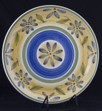 Caleca TOSCANA Floral Dinner Plate - Made in Italy